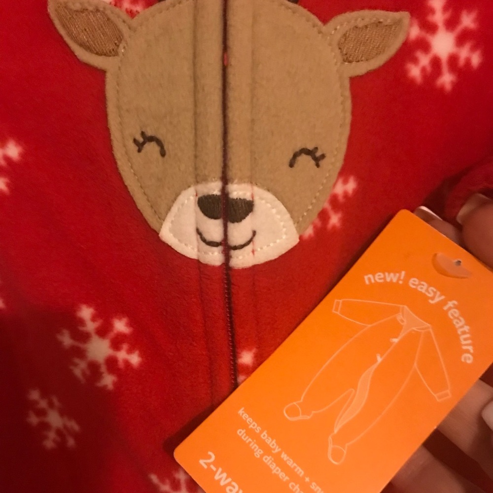 NWT newborn Just One You by Carter’s xmas sleeper.